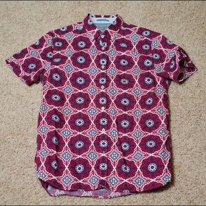 Ted Baker short sleeve shirt Sz 3